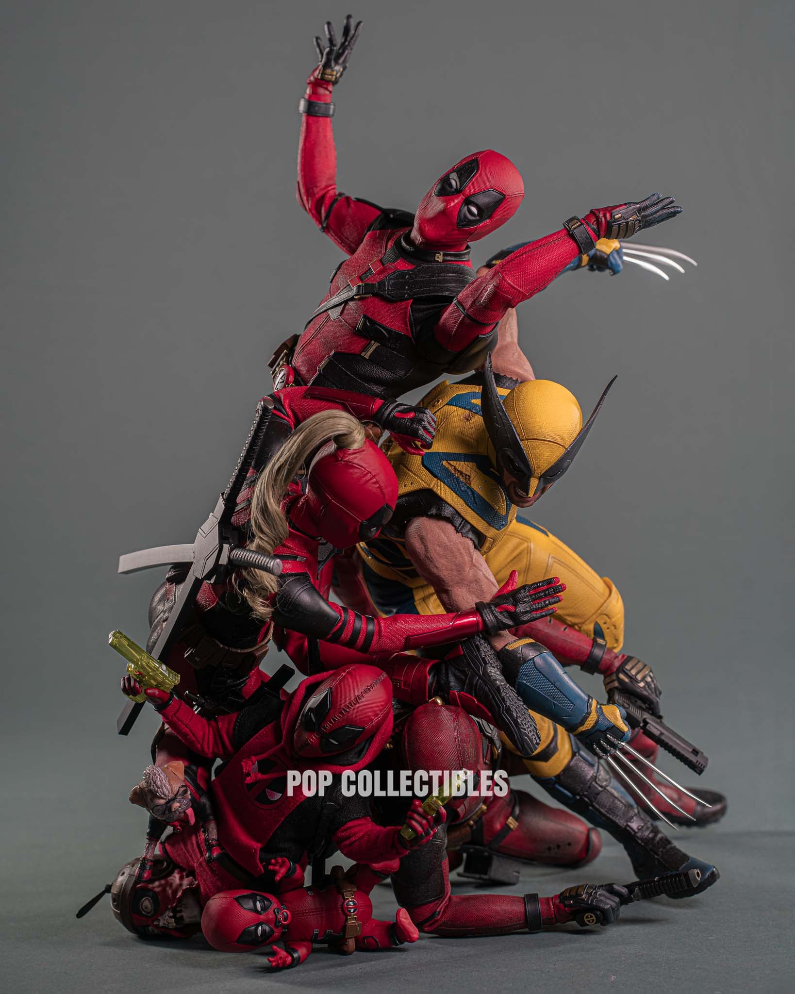 Hot Toys MMS754 Deadpool and Wolverine: Wolverine 1/6 Scale Collectible Figure Deluxe Edition - Image 14