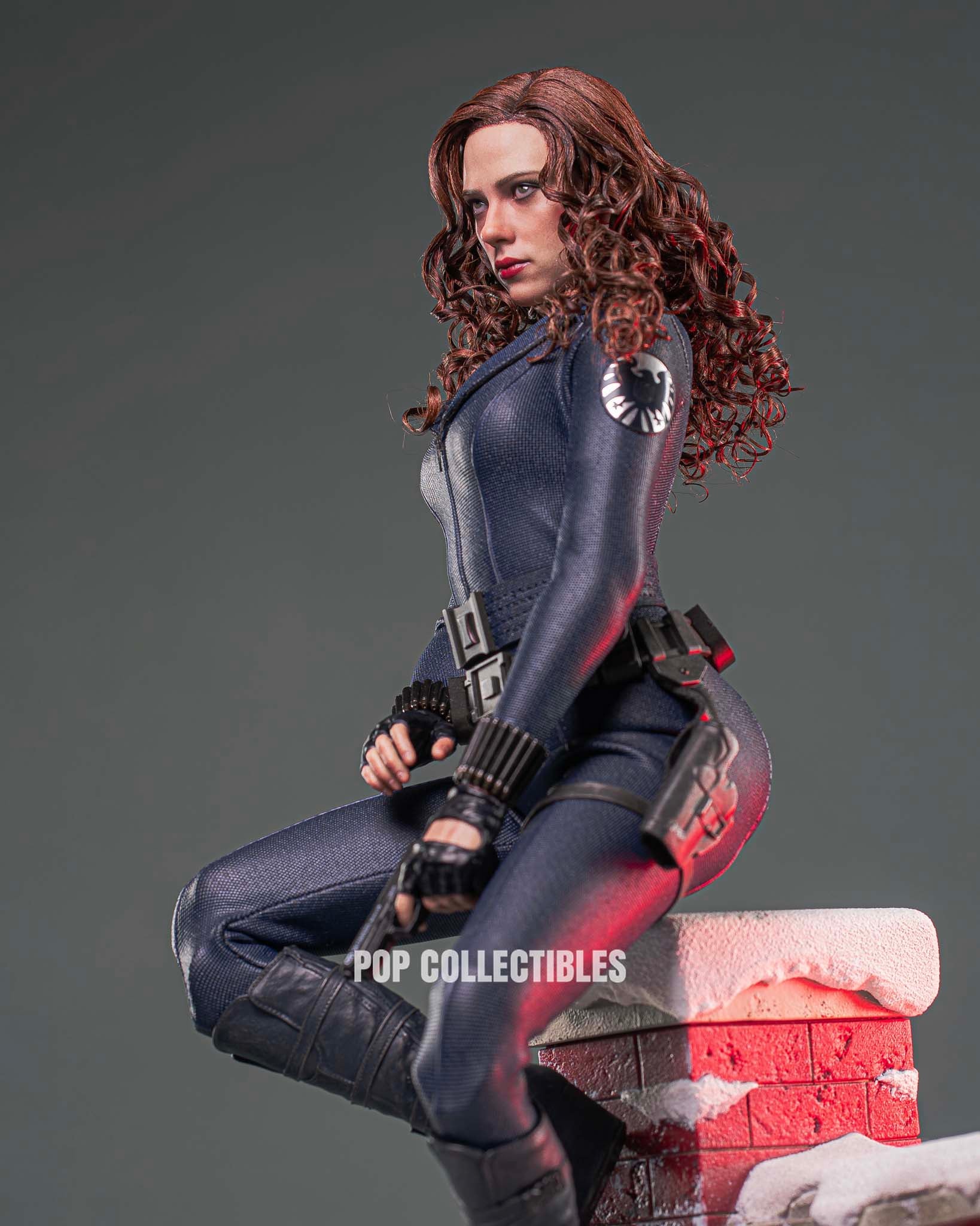 Hot Toys MMS757AEB Marvel Ironman 2 Black Widow (Artisan Edition) Special Edition 1/6 Scale Collectible Figure - Image 11