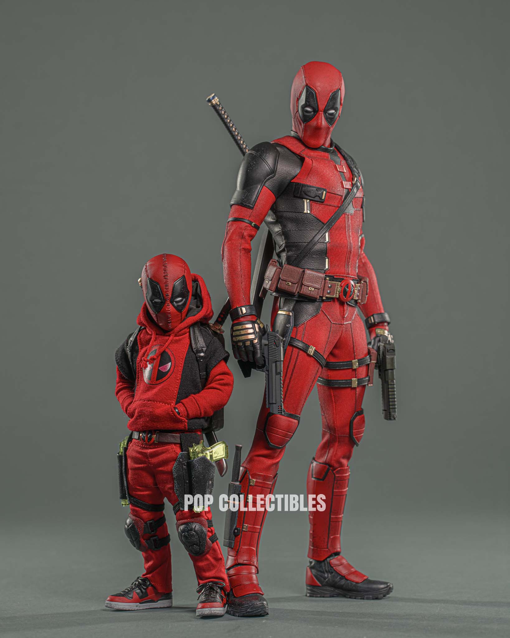 Hot Toys MMS763 Deadpool and Wolverine Kidpool 1/6 Scale Collectible Figure - Image 5