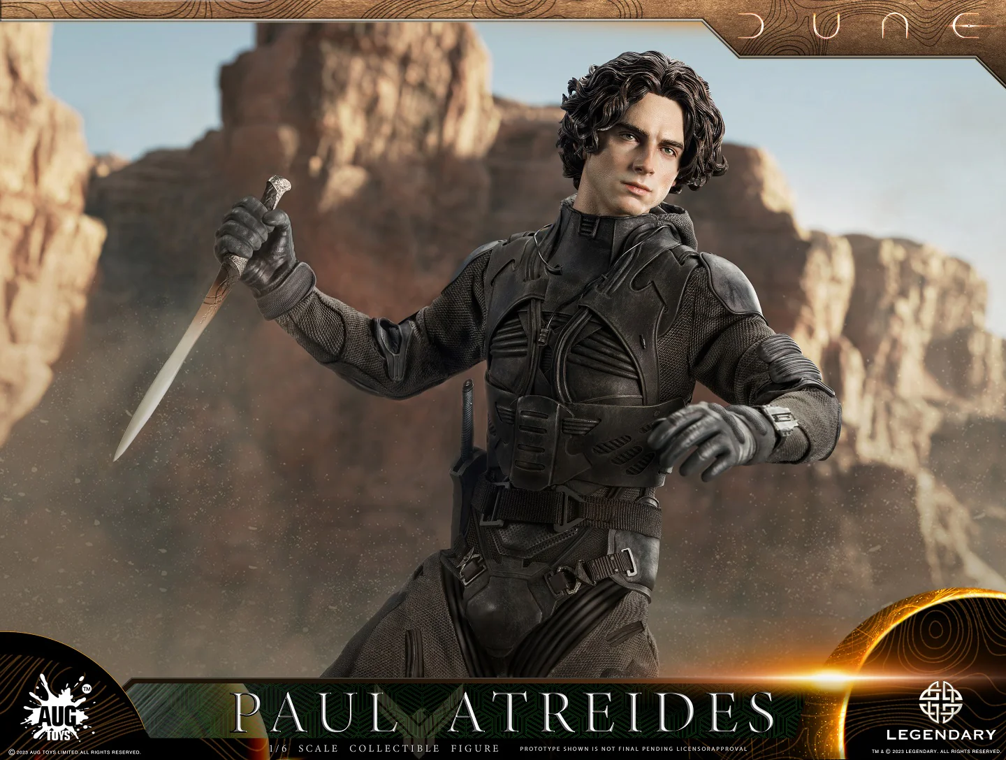 Aug Toys DL003 1/6 Dune - Paul Atreides (Distillation Suit) Collectible Figure - Image 12