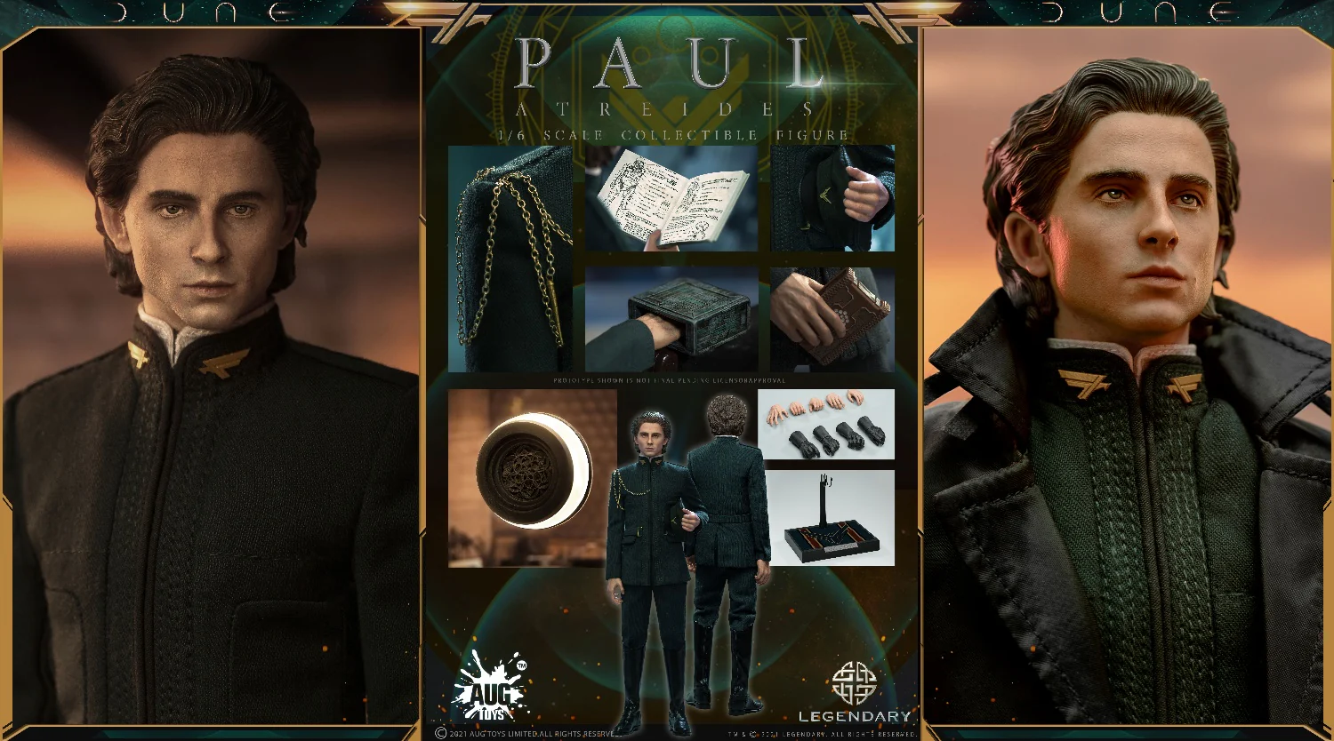 Preorder! Aug Toys DUNE Paul Atreides 1/6 Scale Collectibles Figure - Image 15