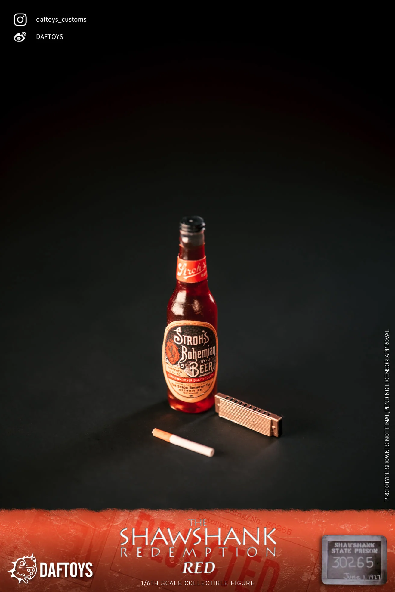 Daftoys F020 The Shawshank Redemption Ellis Boyd Redding (Red) 1/6 figure set - Image 10