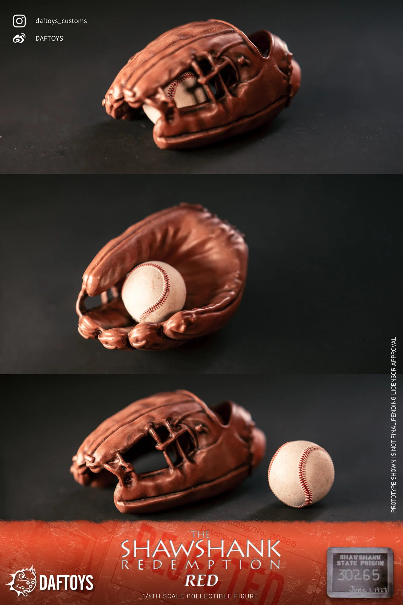 Daftoys F020 The Shawshank Redemption Ellis Boyd Redding (Red) 1/6 figure set - Image 12