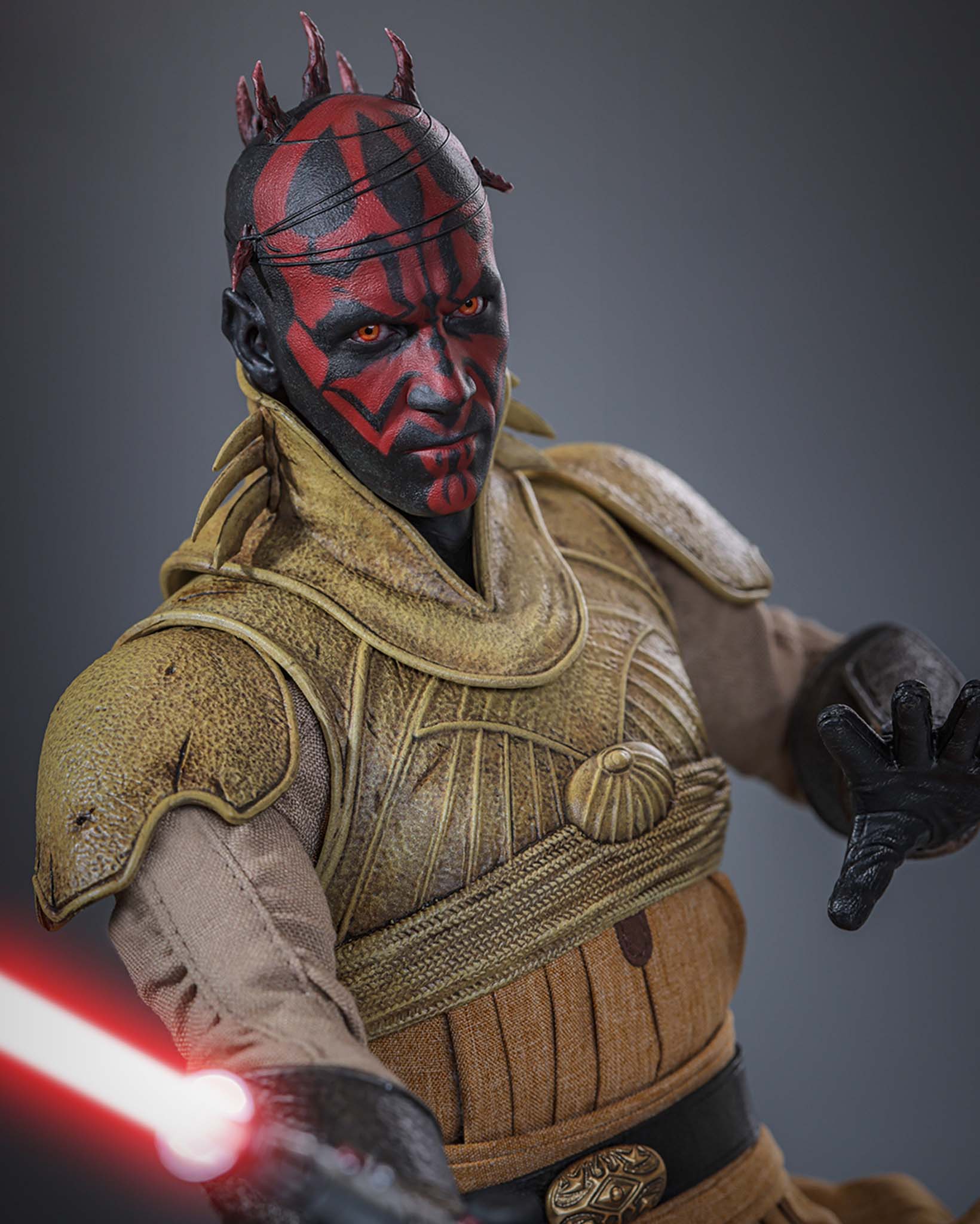 Hot Toys MMS778B Star Wars: Episode I The Phantom Menace Darth Maul (Concept Art) 1/6th scale Collectible Figure [Hot Toys Japan Exclusive Edition] - Image 3