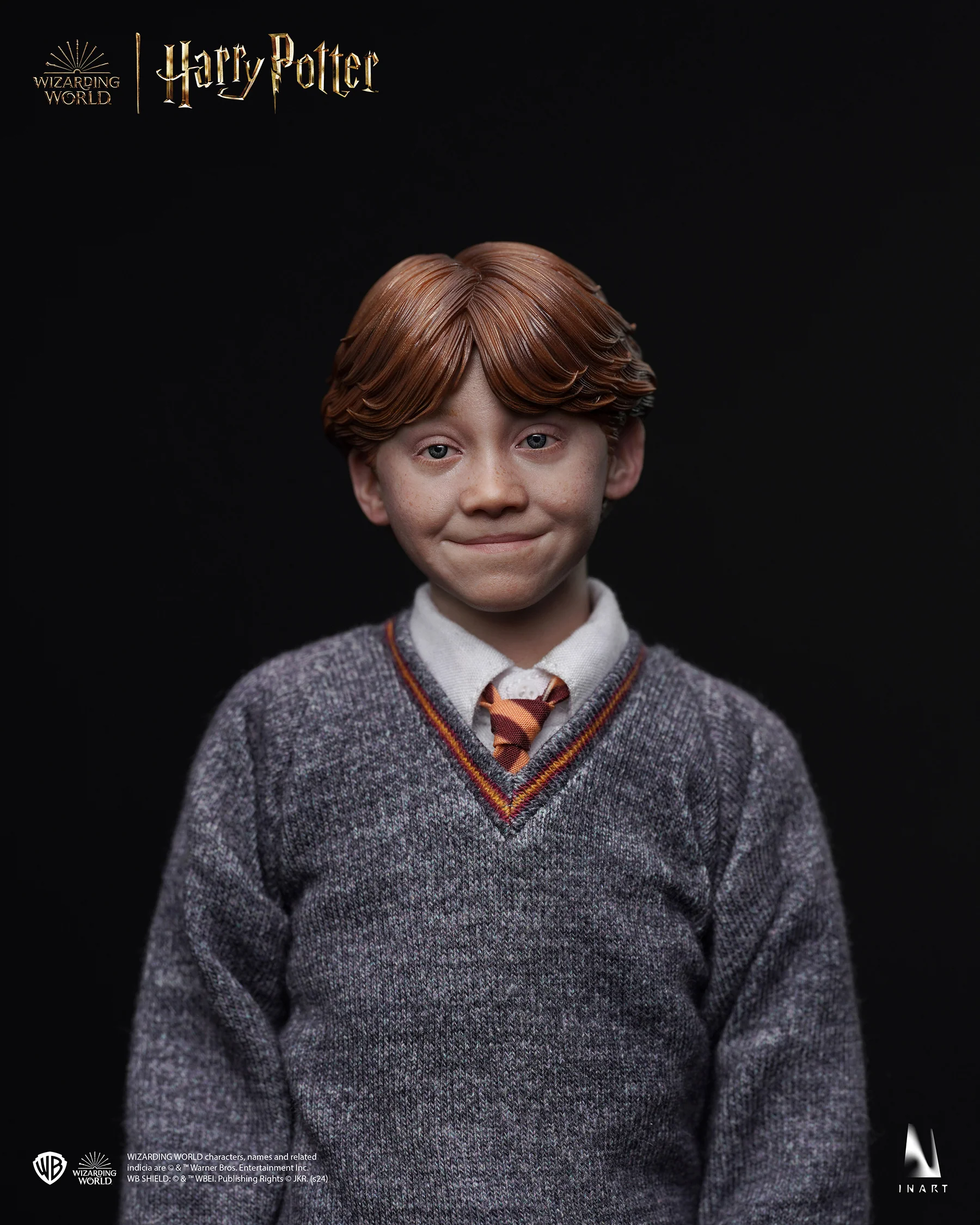 INART Harry Potter and the Philosopher's Stone - Ron Weasley 1/6 Collectible Figure Standard Edition (Sculpted hair) - Image 11