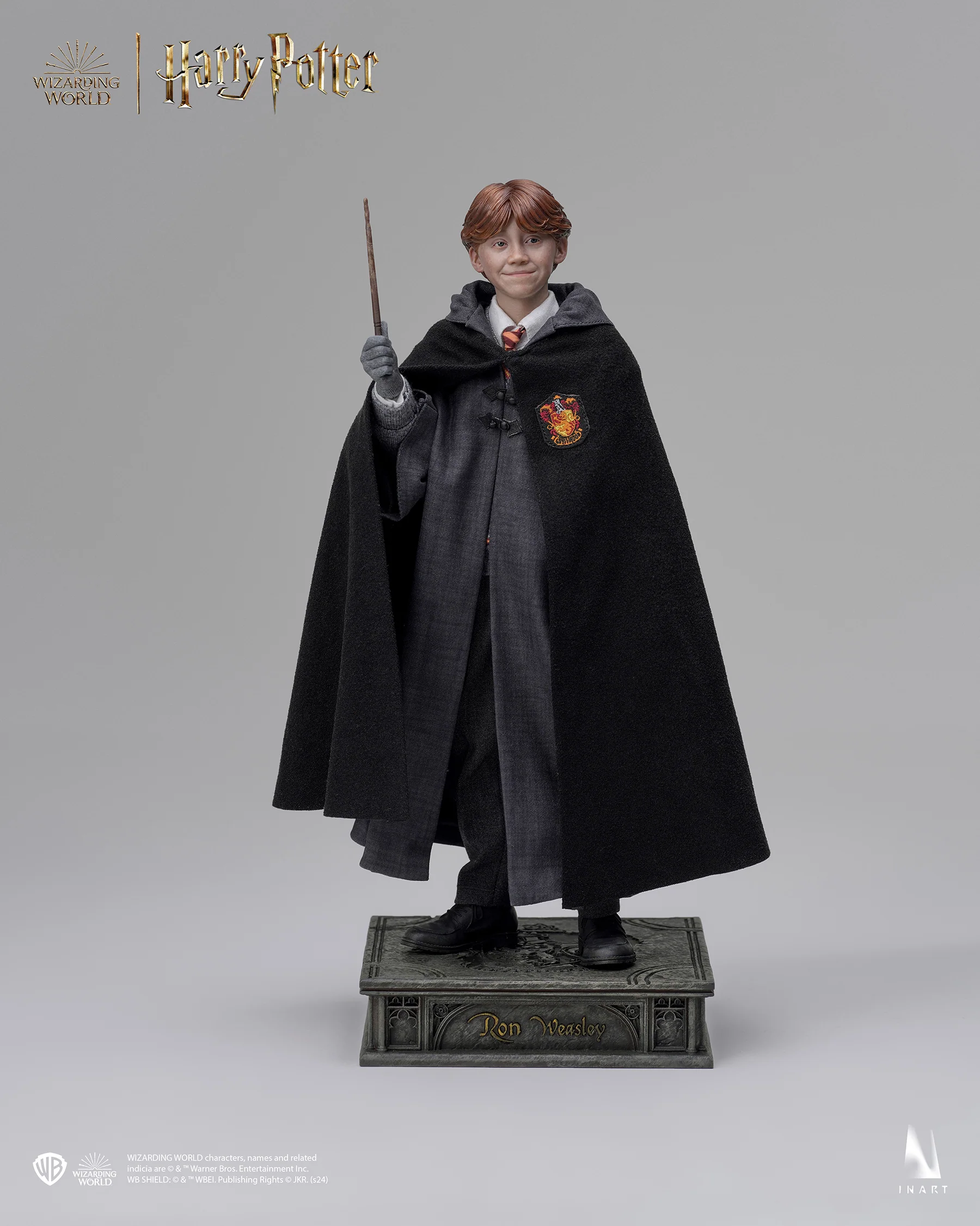 INART Harry Potter and the Philosopher's Stone - Ron Weasley 1/6 Collectible Figure Standard Edition (Sculpted hair) - Image 3