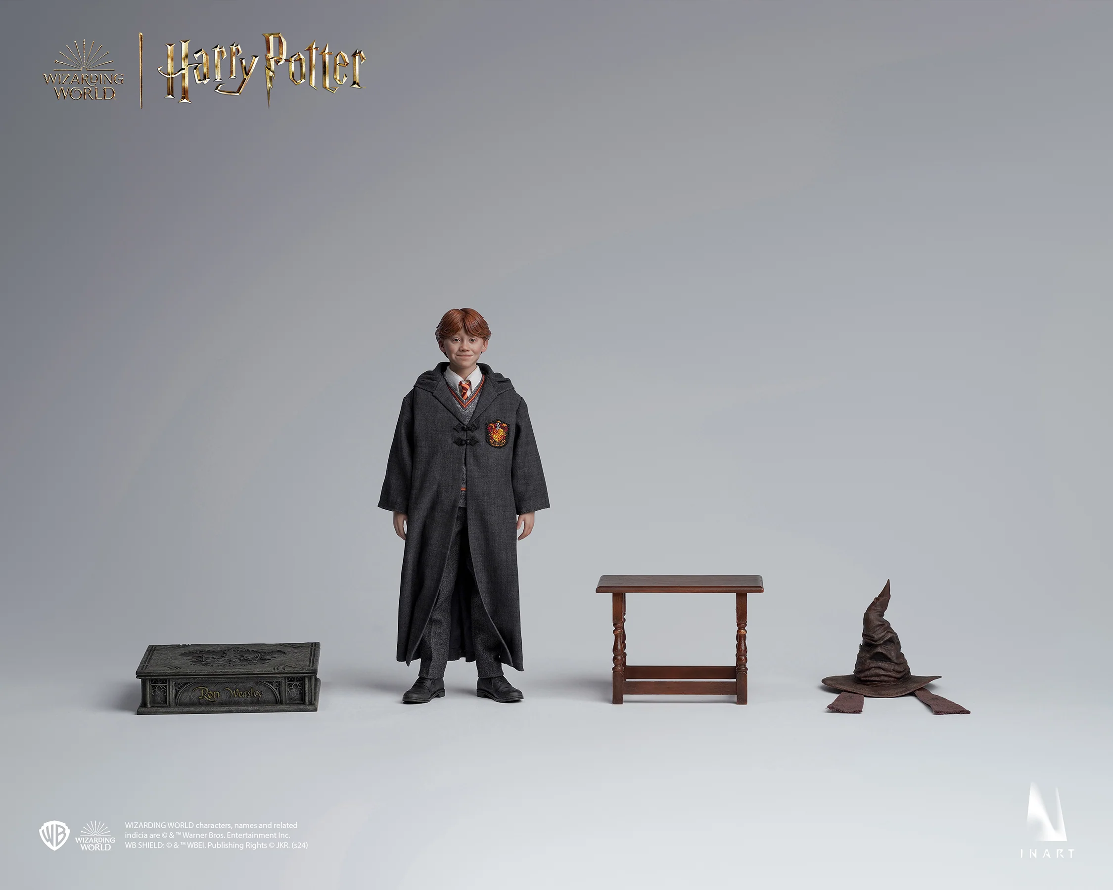INART Harry Potter and the Philosopher's Stone - Ron Weasley 1/6 Collectible Figure Standard Edition (Sculpted hair) - Image 5