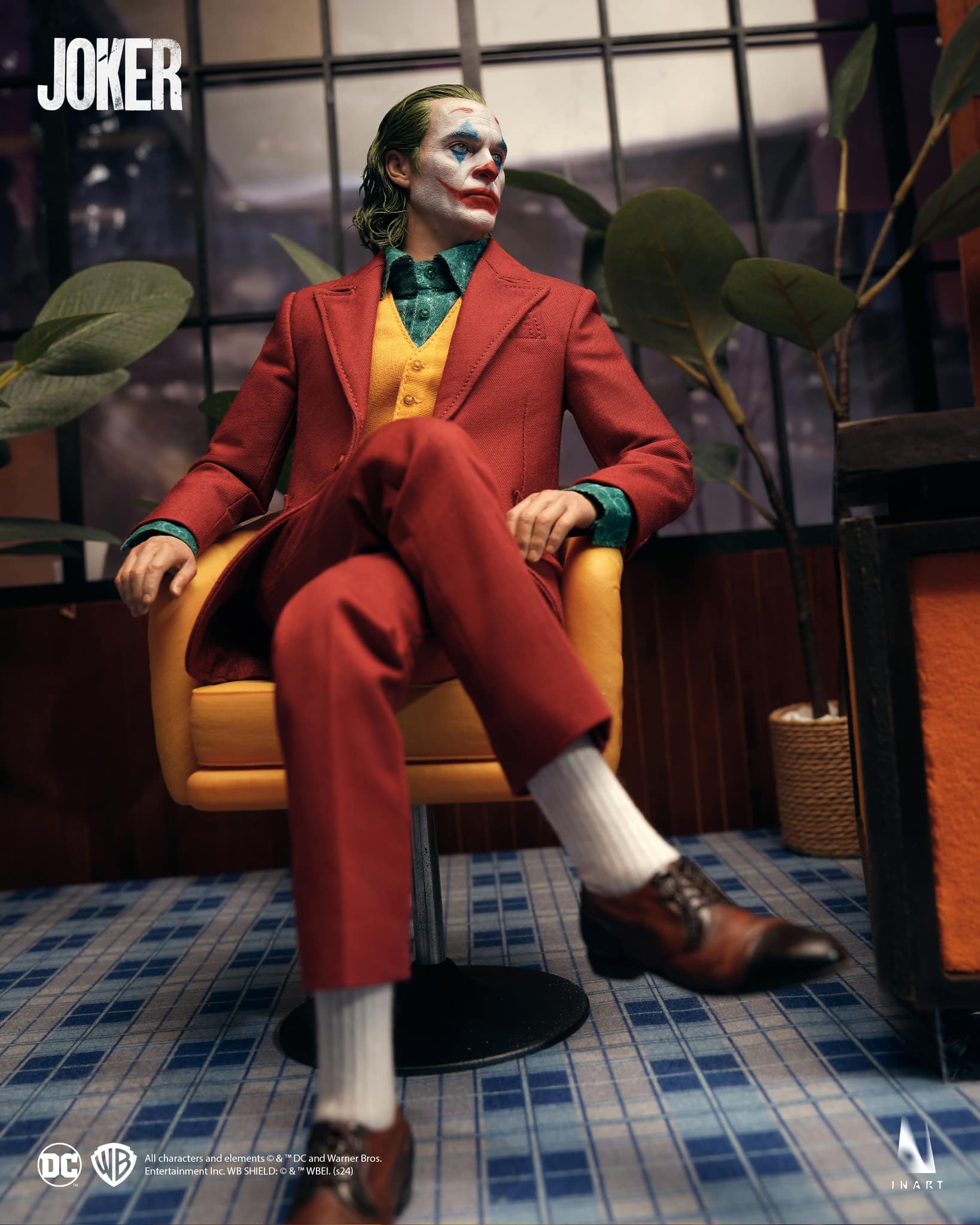 INART JOKER 2019 Joaquin Phoenix 1/6 Scale Collectible Figure Deluxe Version - Image 24