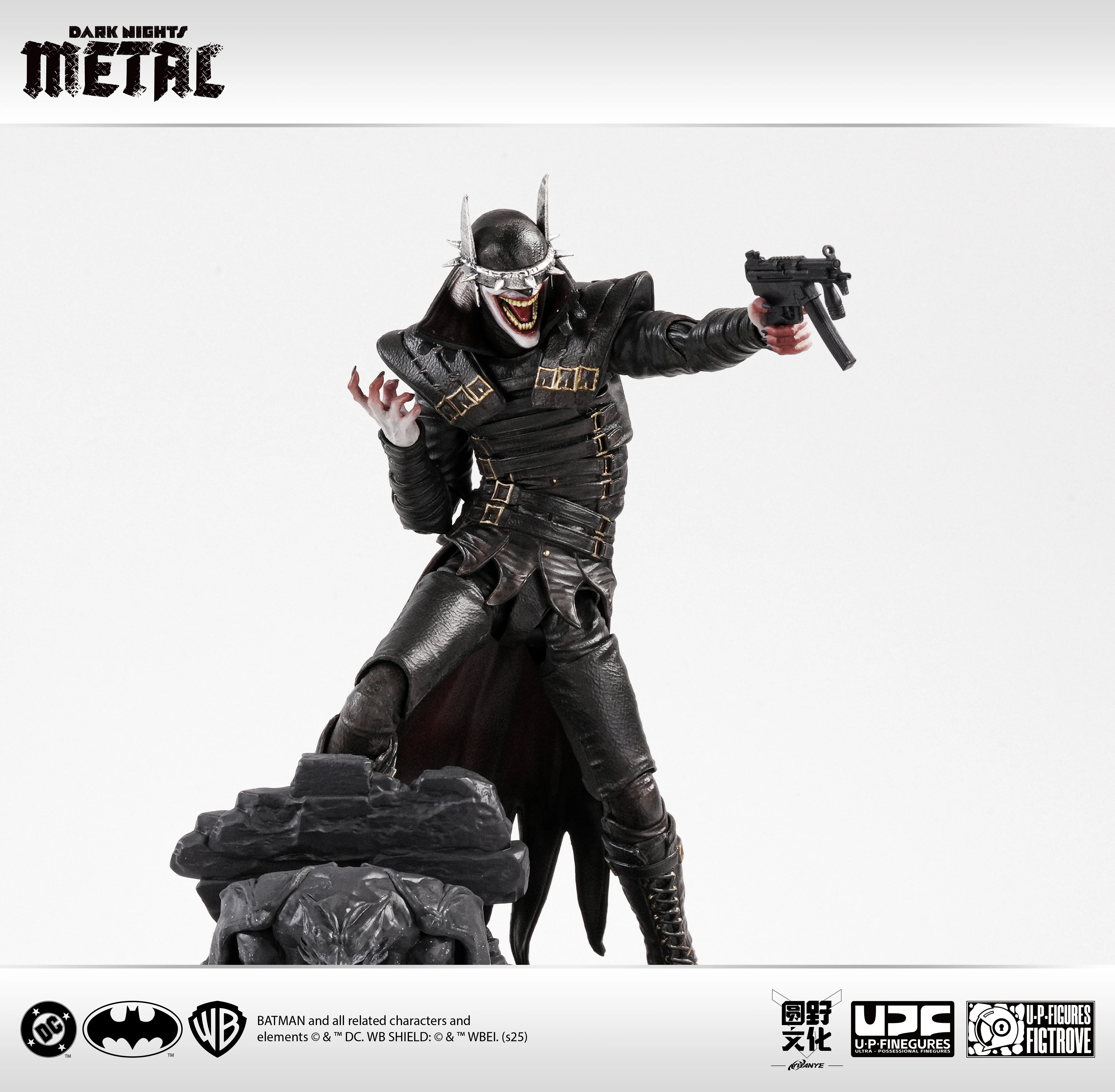 Preorder! Yuanye Culture X U-P-Finegures (LPZZ)「良品制造」The Batman Who Laughs (Dark Nights: Metal) 1/12 Scale Action Figure - Image 7