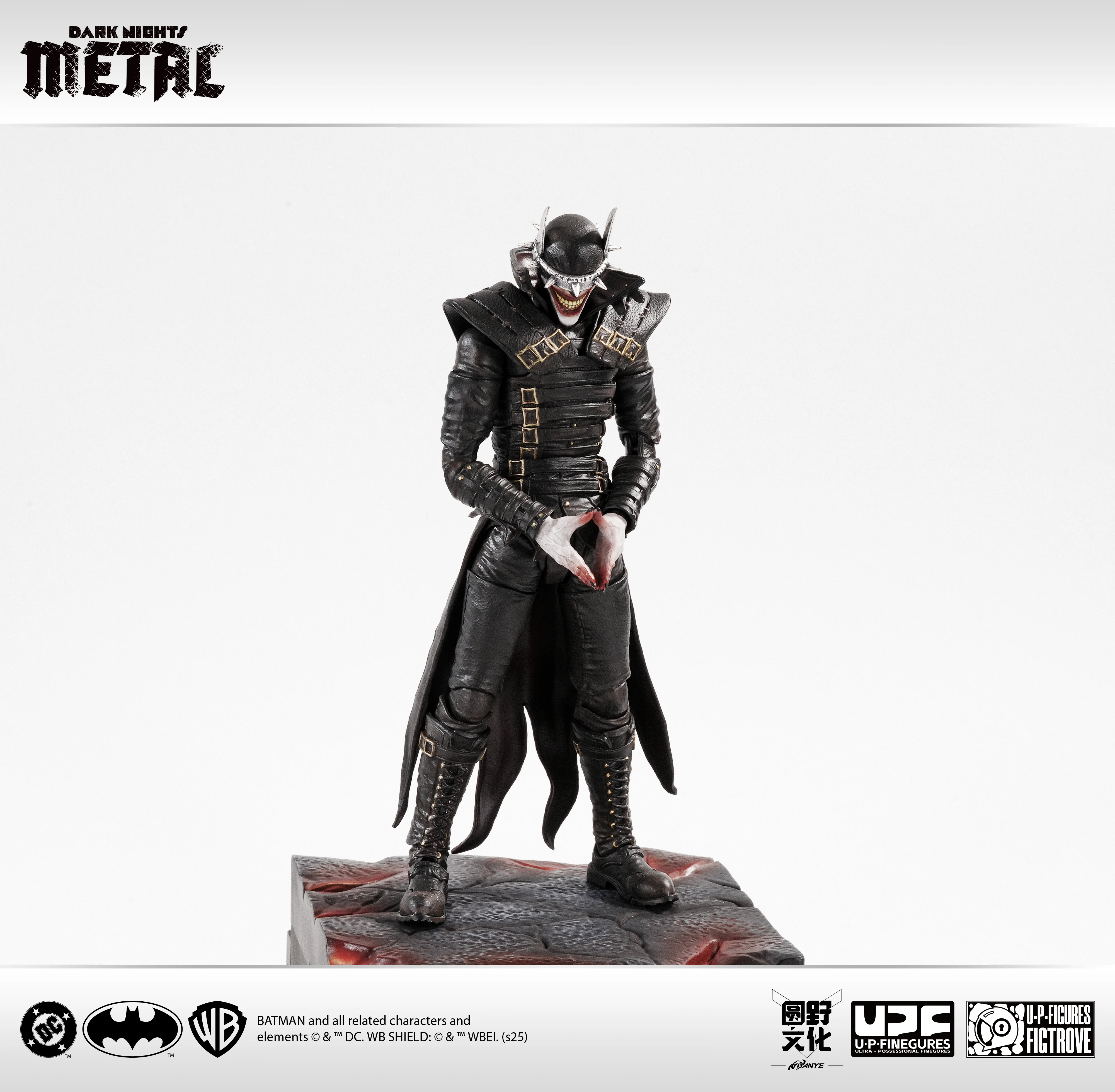 Preorder! Yuanye Culture X U-P-Finegures (LPZZ)「良品制造」The Batman Who Laughs (Dark Nights: Metal) 1/12 Scale Action Figure - Image 9