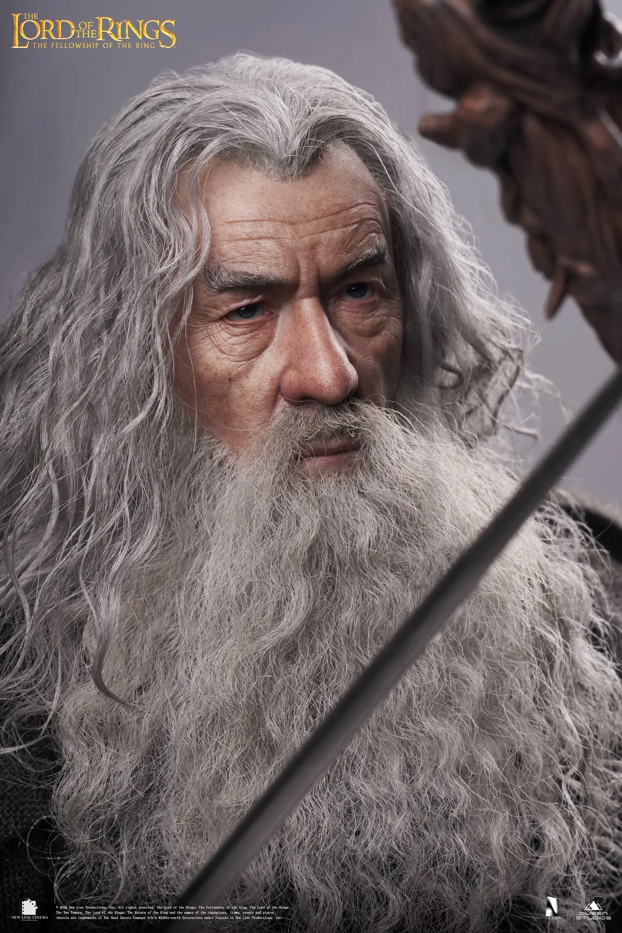 Queen Studios INART Lord of The Rings Gandalf 1/6 Scale Collectible Figure - Image 5