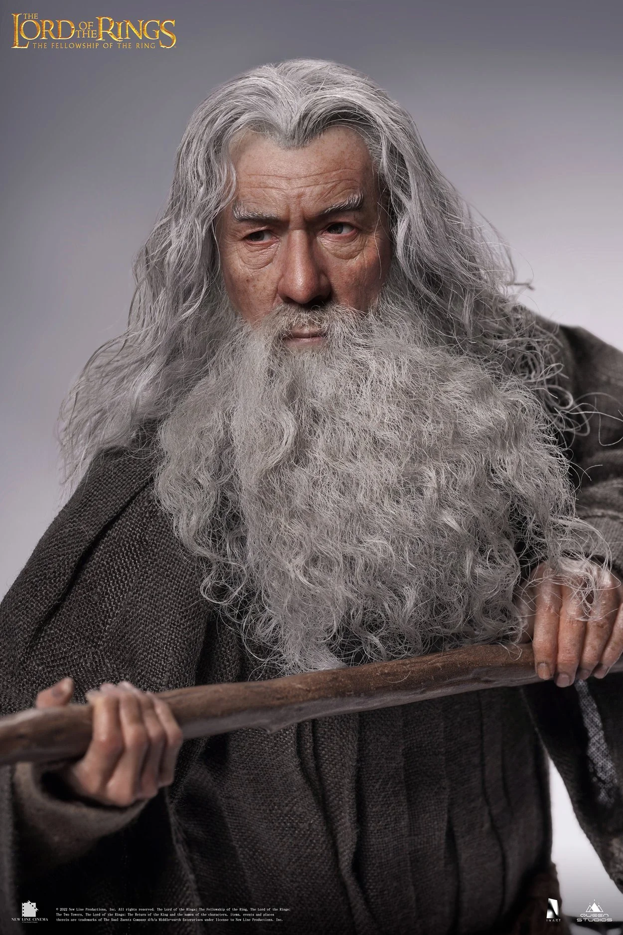 Queen Studios INART Lord of The Rings Gandalf 1/6 Scale Collectible Figure - Image 6