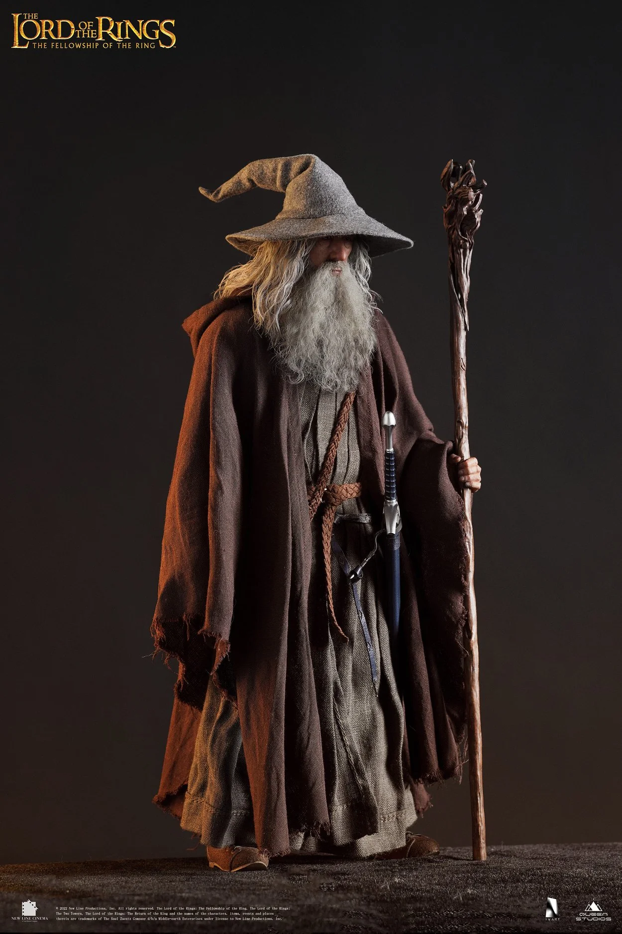 Queen Studios INART Lord of The Rings Gandalf 1/6 Scale Collectible Figure - Image 9