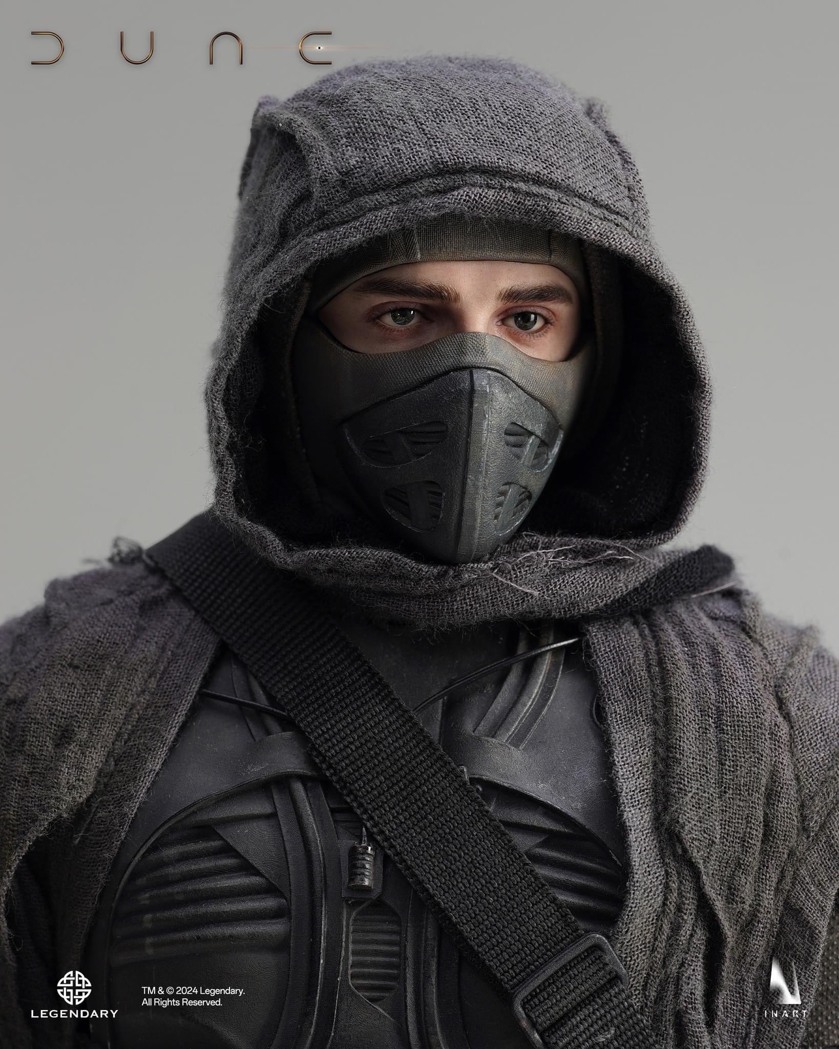 INART DUNE Paul Atreides Deluxe Edition 1/6 Collectible Figure (Rooted Hair) With Desert Mouse - Image 8